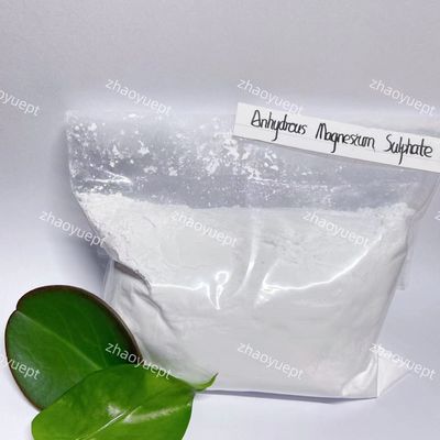 Industrieel watervrij magnesiumsulfaat 98% Min MgSO4 Wit poeder